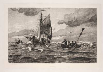 Fiskere på havet