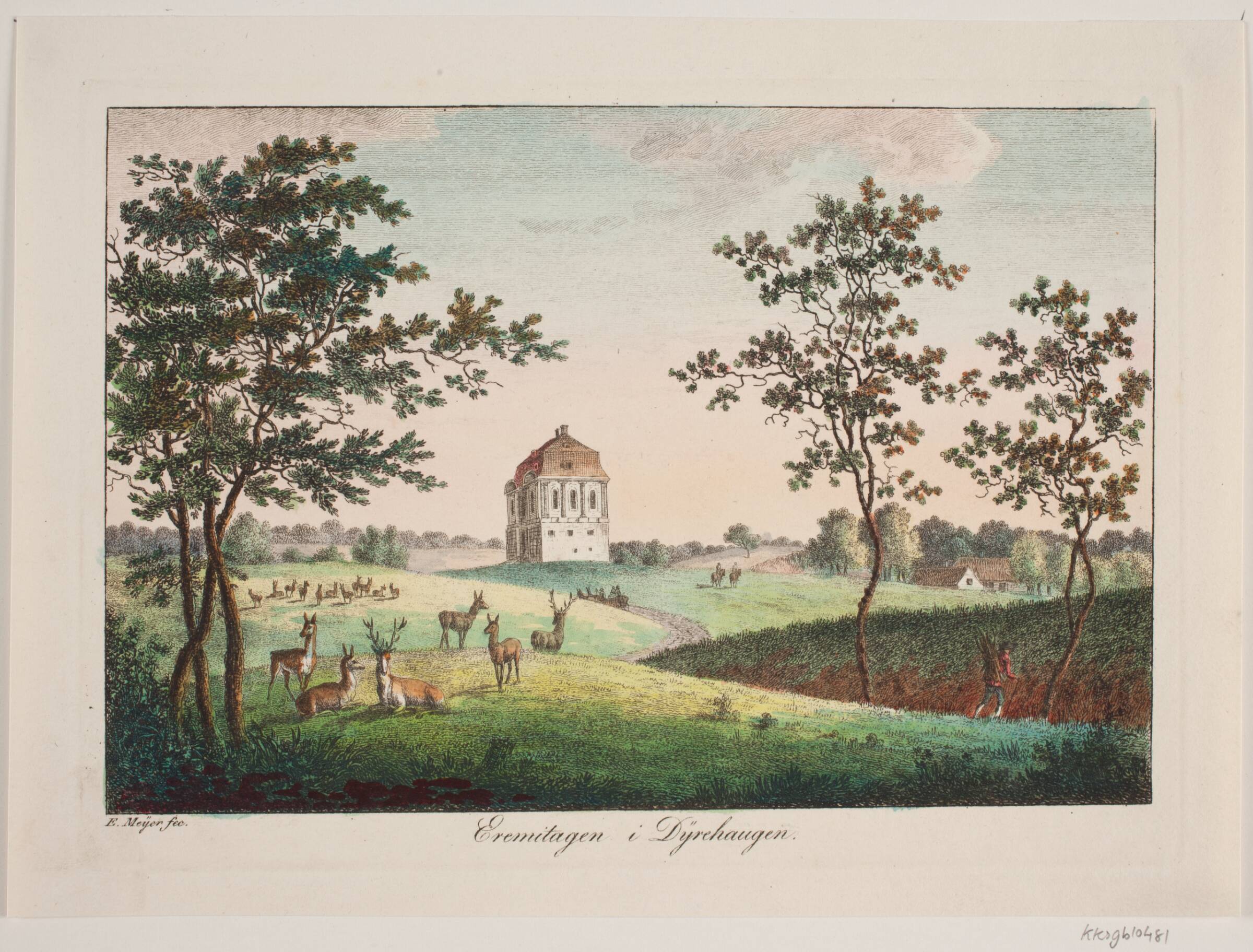 Eremitagen i Dyrehaven, Elias Meyer, 1763-1809