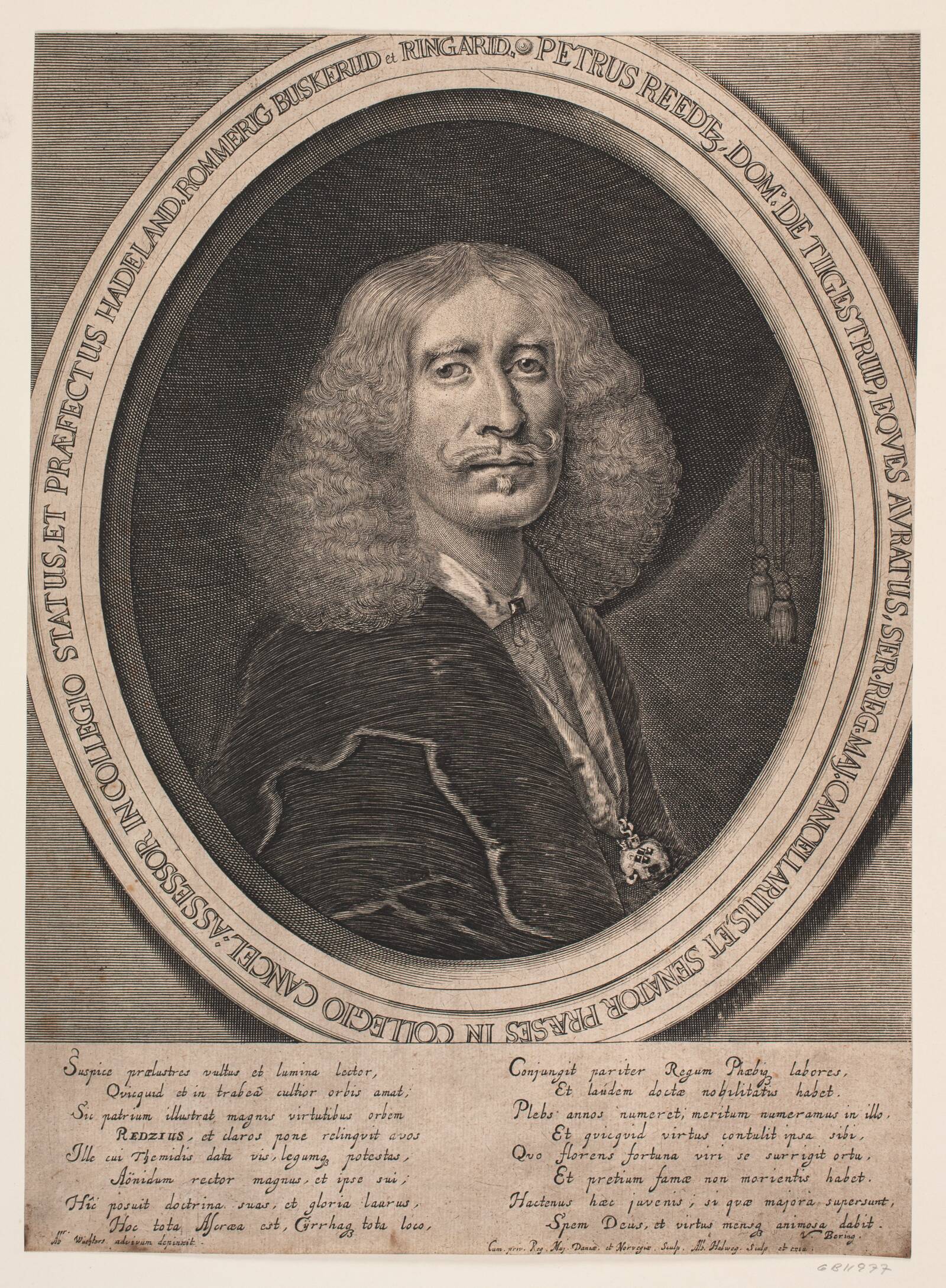 Peder Reedtz, Albert Haelwegh, 1663-1670