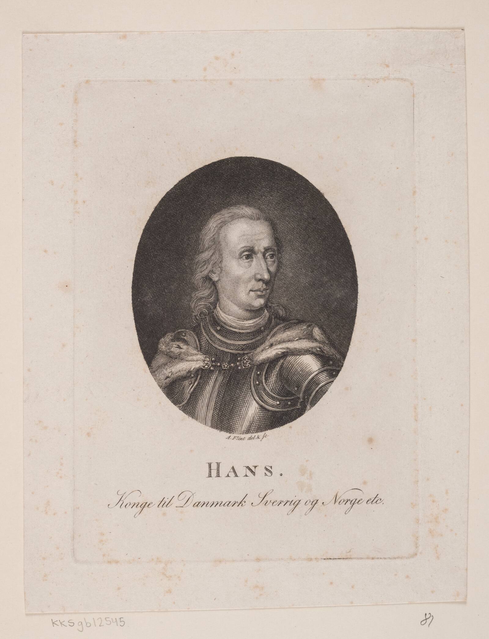 Hans, Andreas Flint, 1767-1824