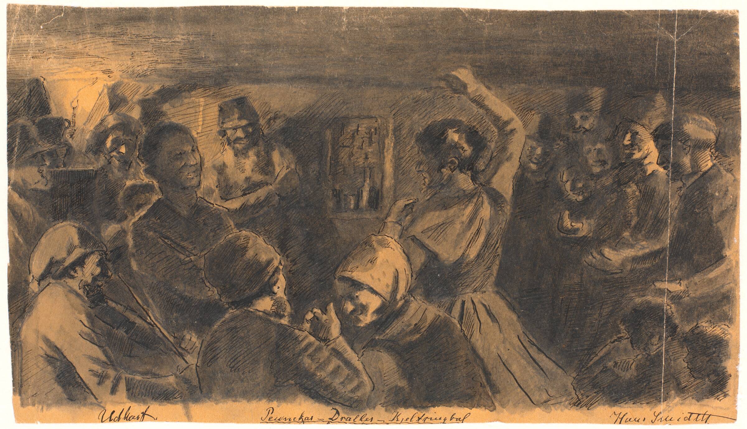"Pennekas-Dralles-Kjeltringsbal", Hans Smidth, 1892-1895
