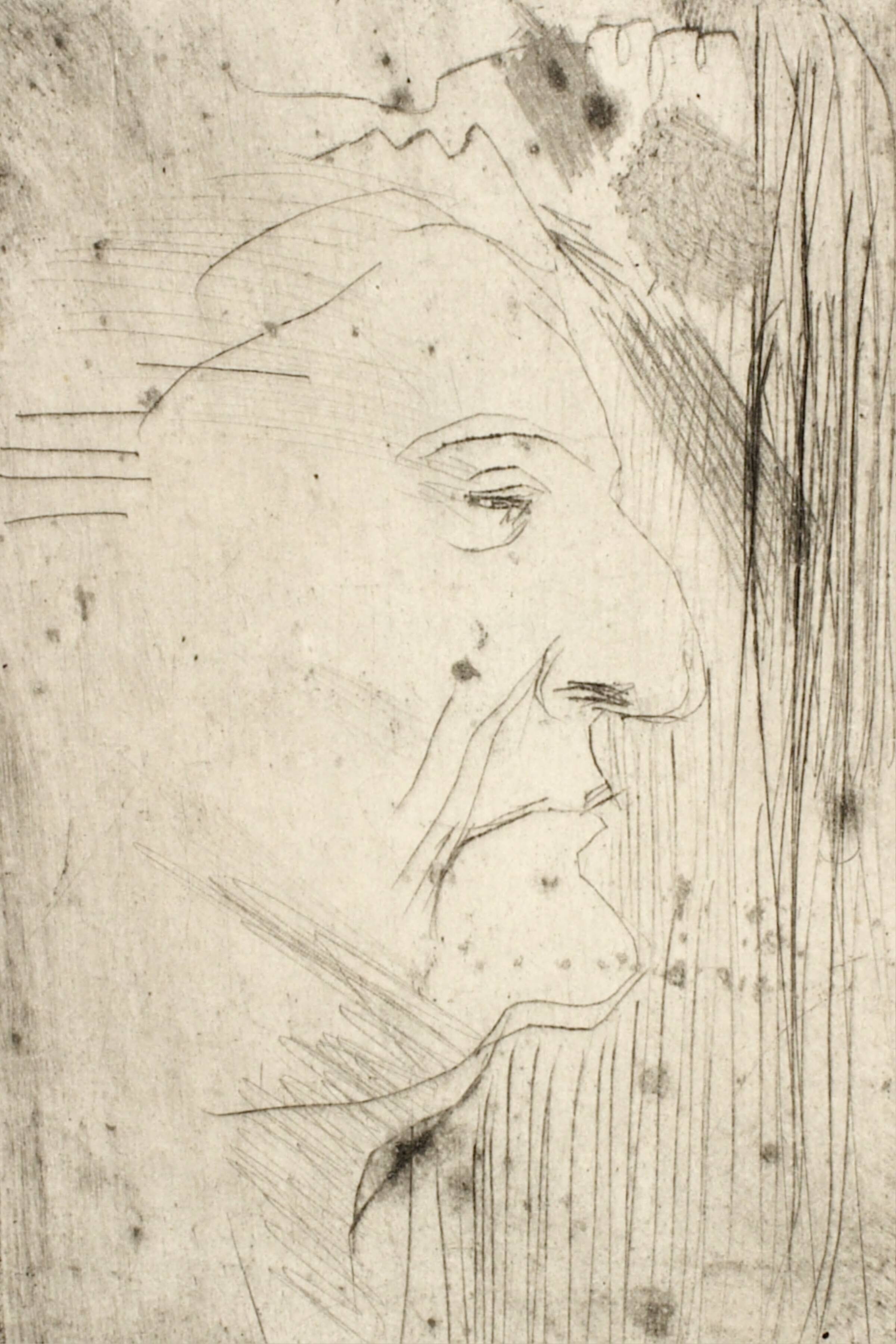 Portræt af kunstnerens mor, Oluf Hartmann, 1879-1910