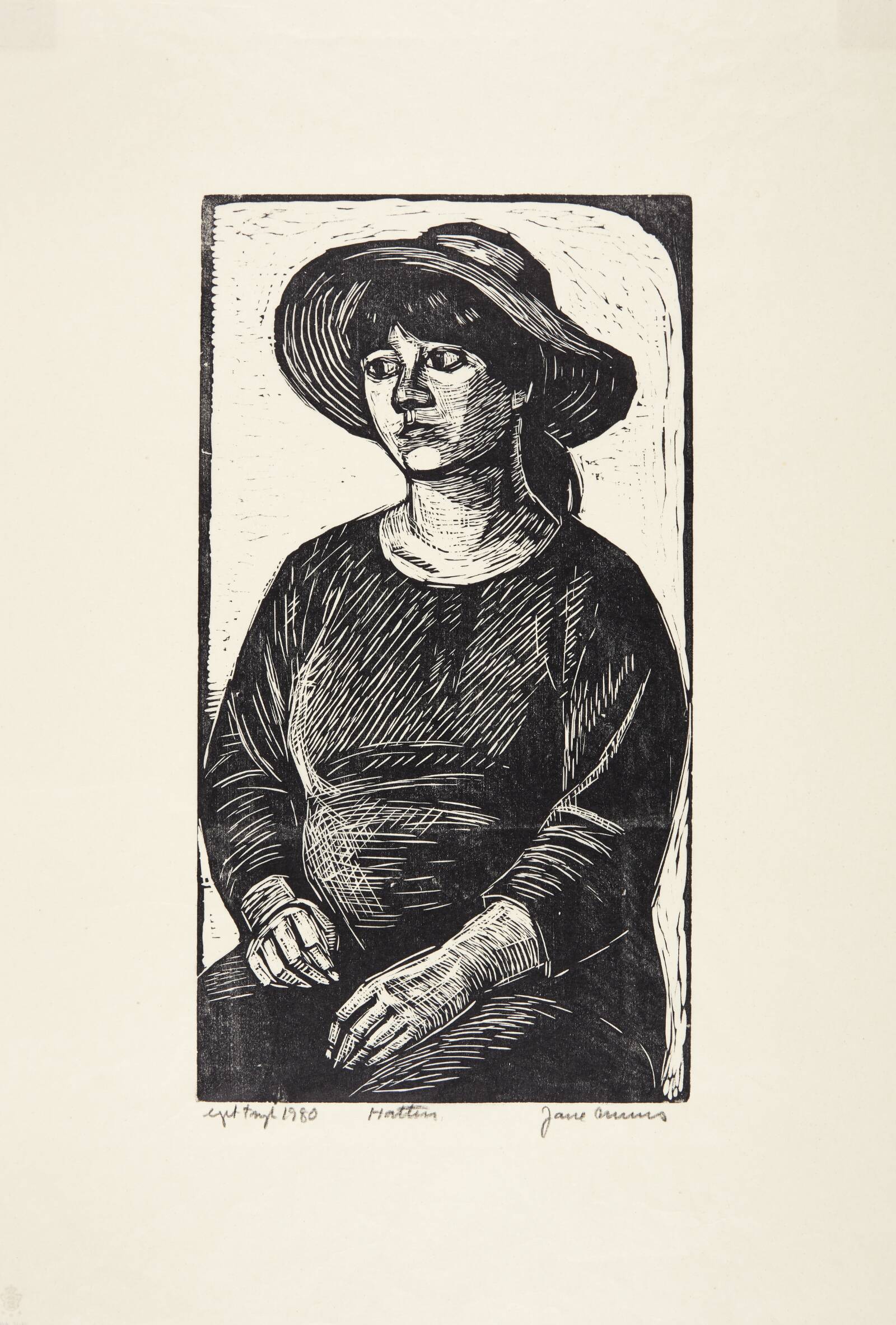 Hatten, Jane Muus, 1980