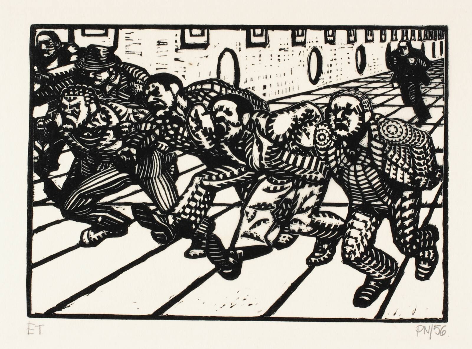De truede, Palle Nielsen, 1956