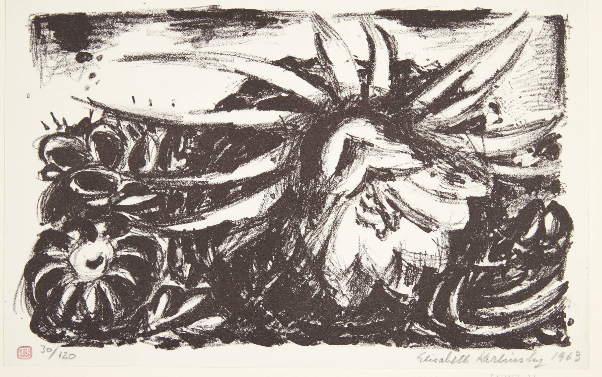 Blomster, Elisabeth Karlinsky, 1963
