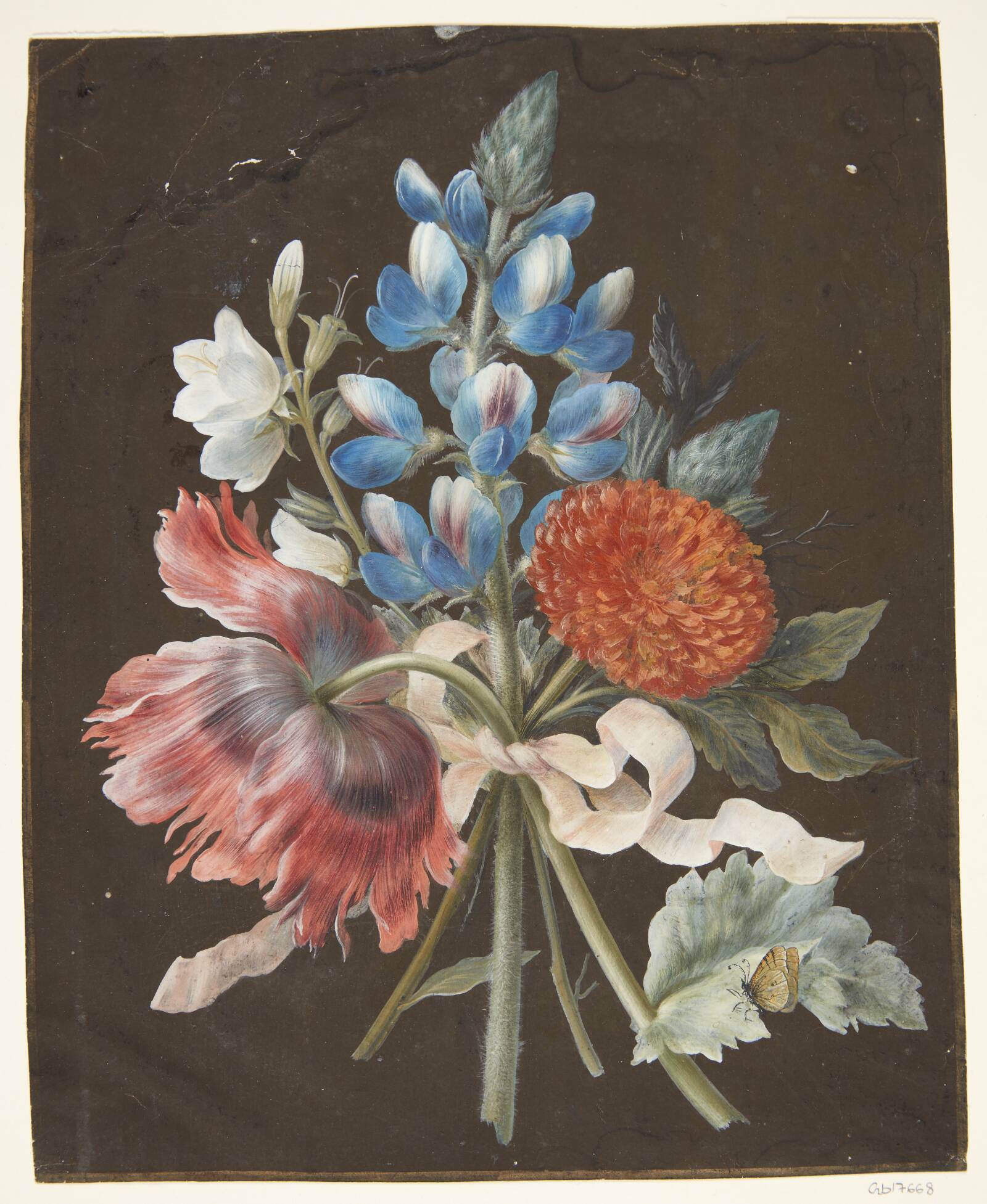 Blomsterbuket, Ubekendt, 1700-1733
