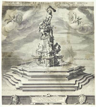 Herkulesbrunnen i Augsburg