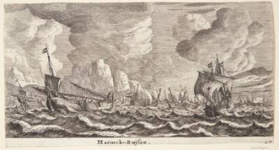 Sildebåde på havet