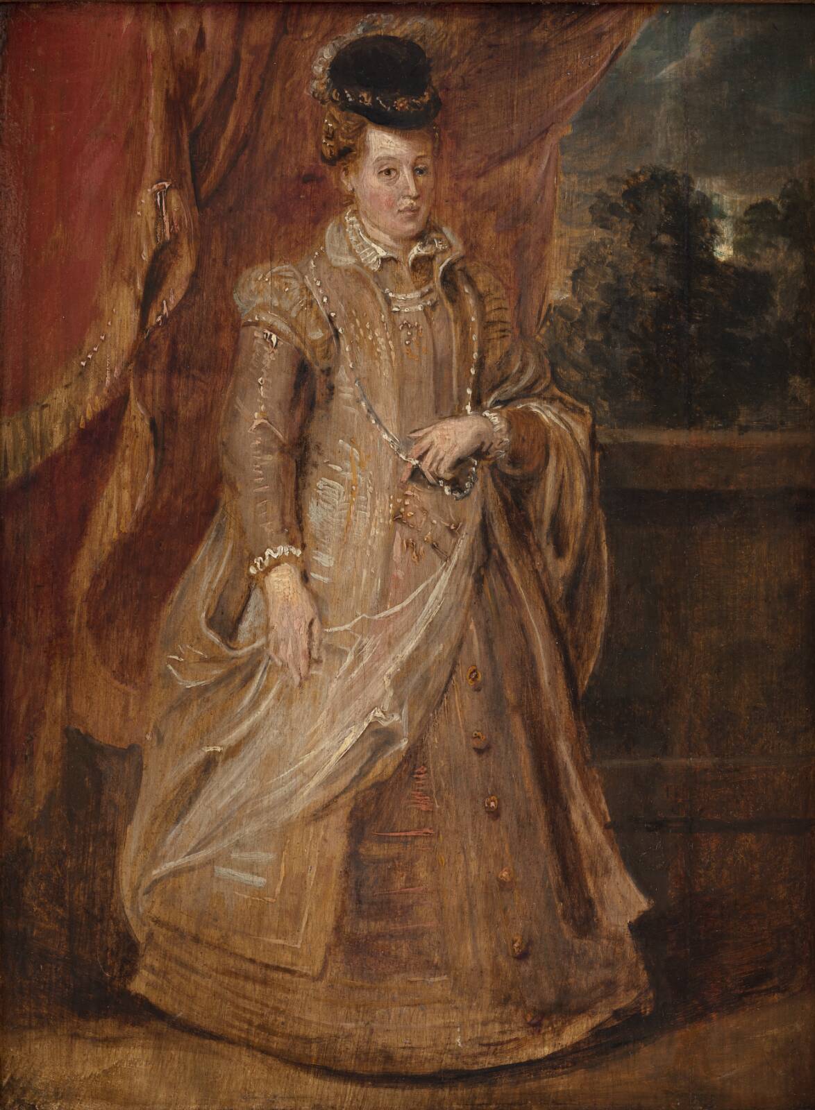 Johanna of Austria, by Peter Paul Rubens, 1620-1623