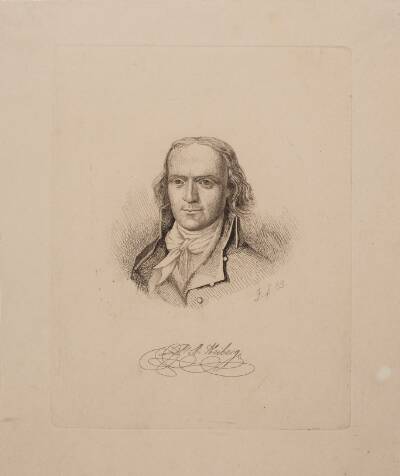 Portræt af P. A. Heiberg