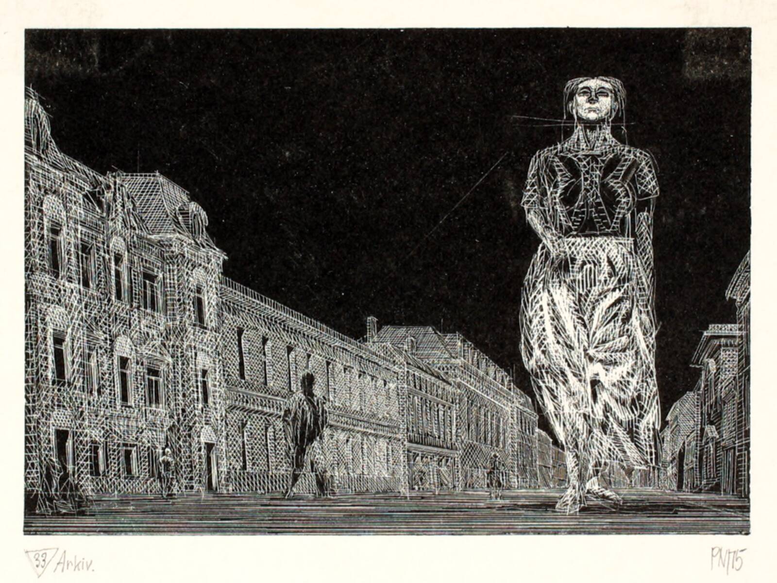 Timebog, Palle Nielsen, 1975