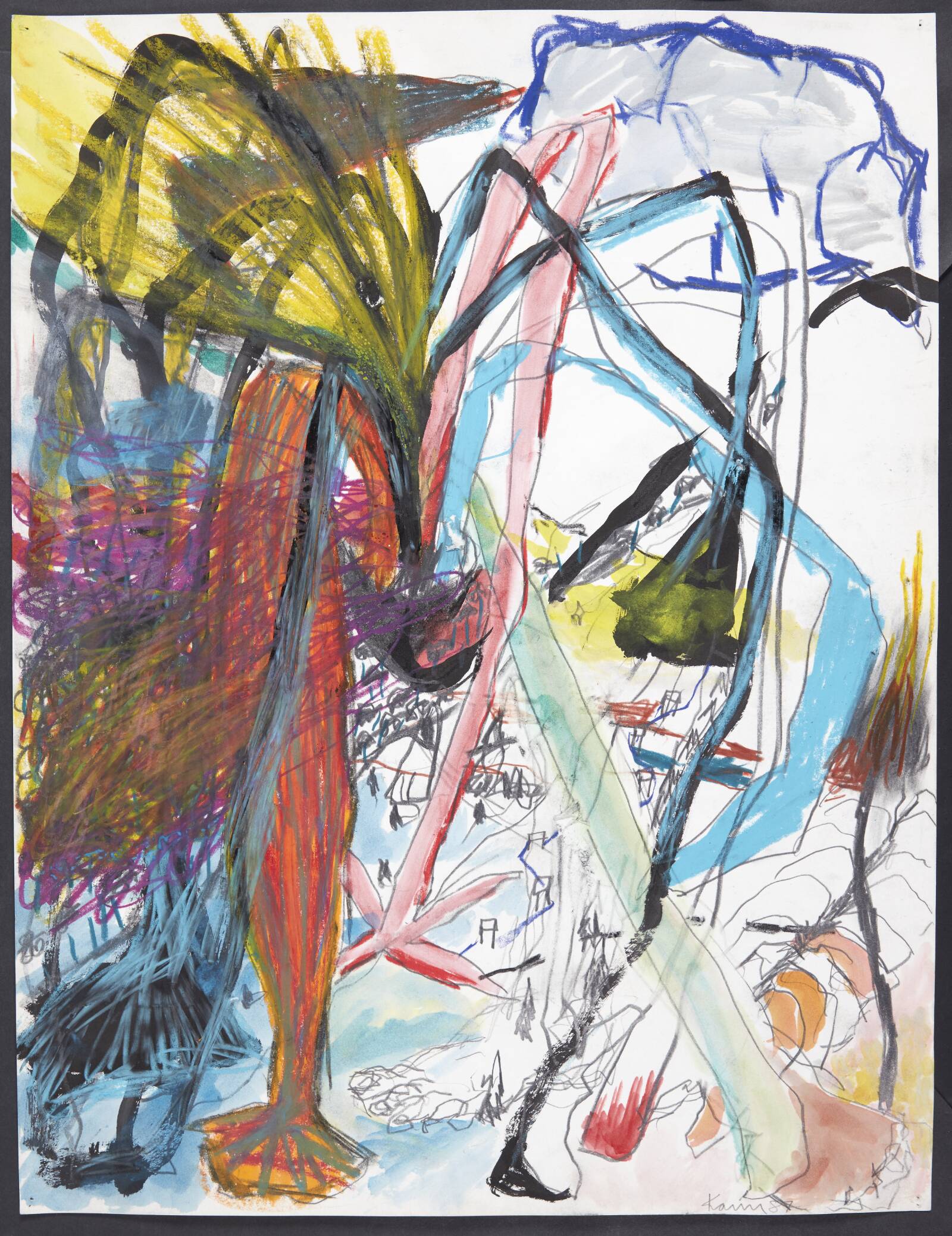 Skulpturskitse, Karin Westerlund, 1987