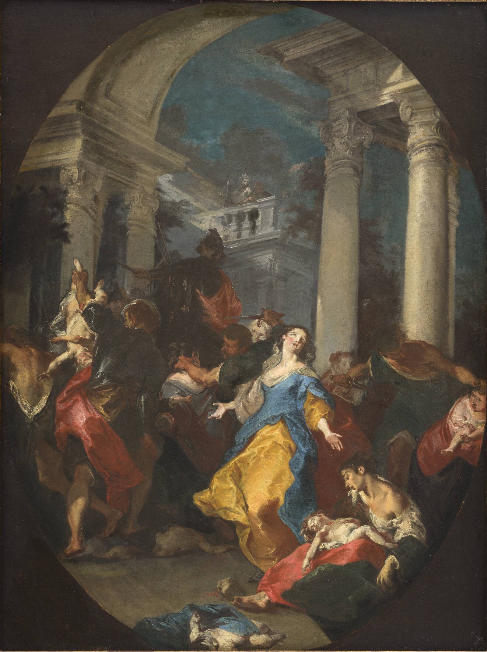 Barnemordet i Bethlehem, Giuseppe Bazzani, 1740-1749
