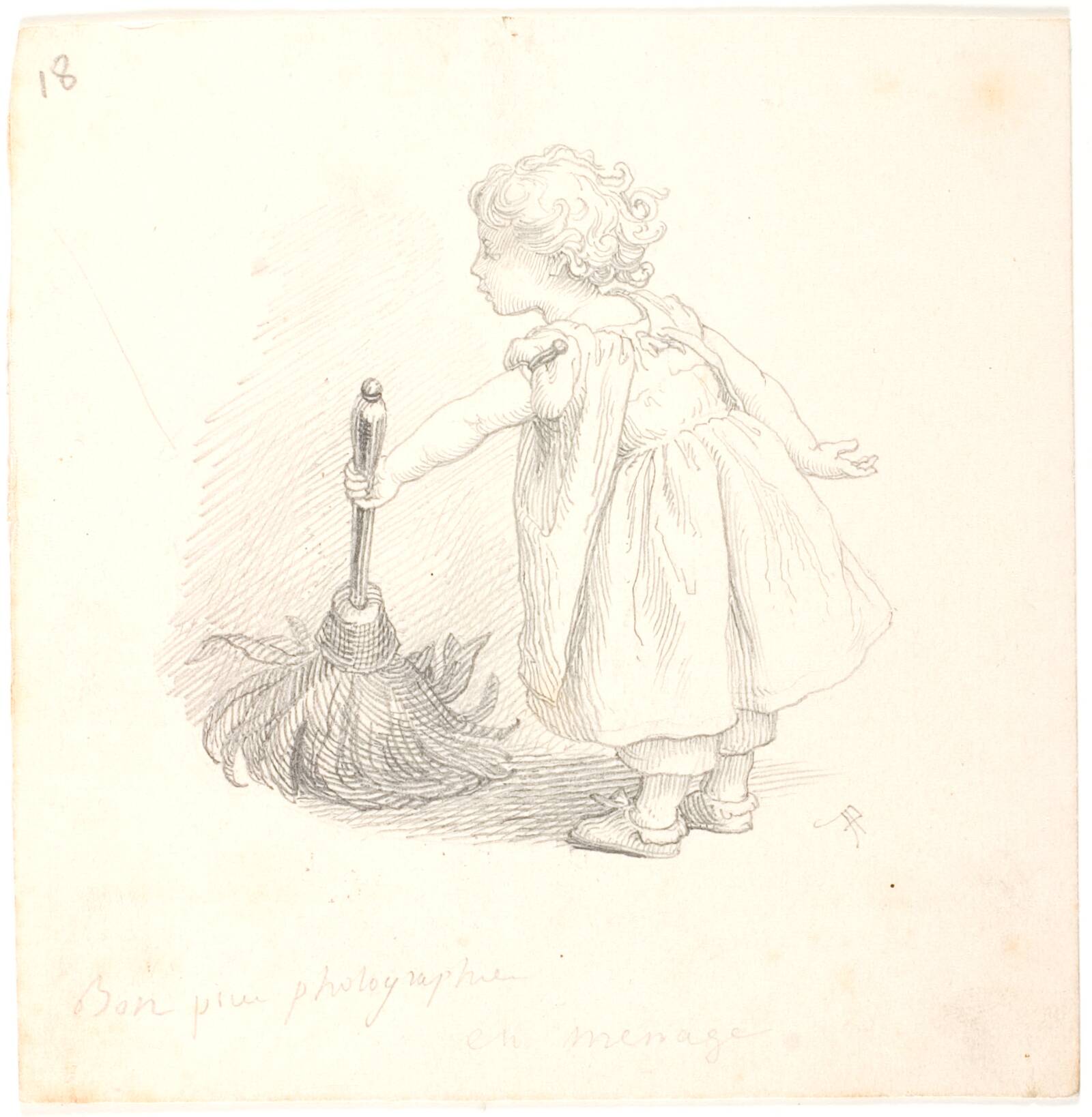 Huslighed, Lorenz Frølich, 1861