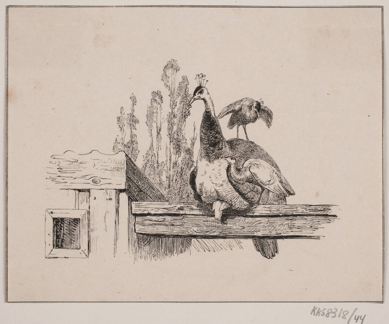 God nat!, Adolph Kittendorff, 1845