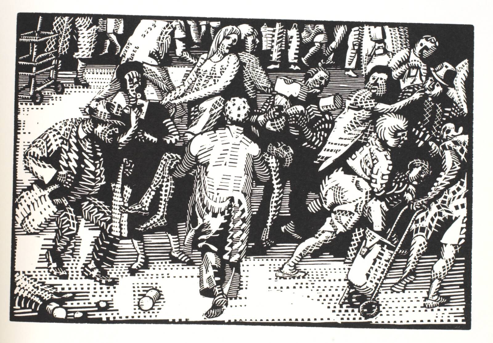 Protest, Palle Nielsen, 1970