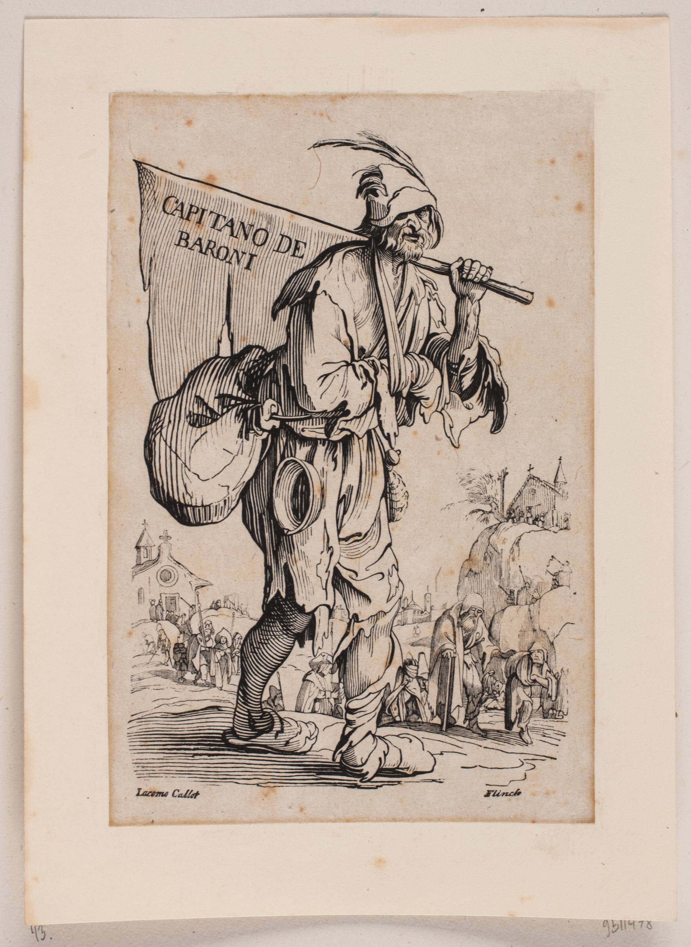 Capitano de Baroni, Andreas Flinch, 1813-1872