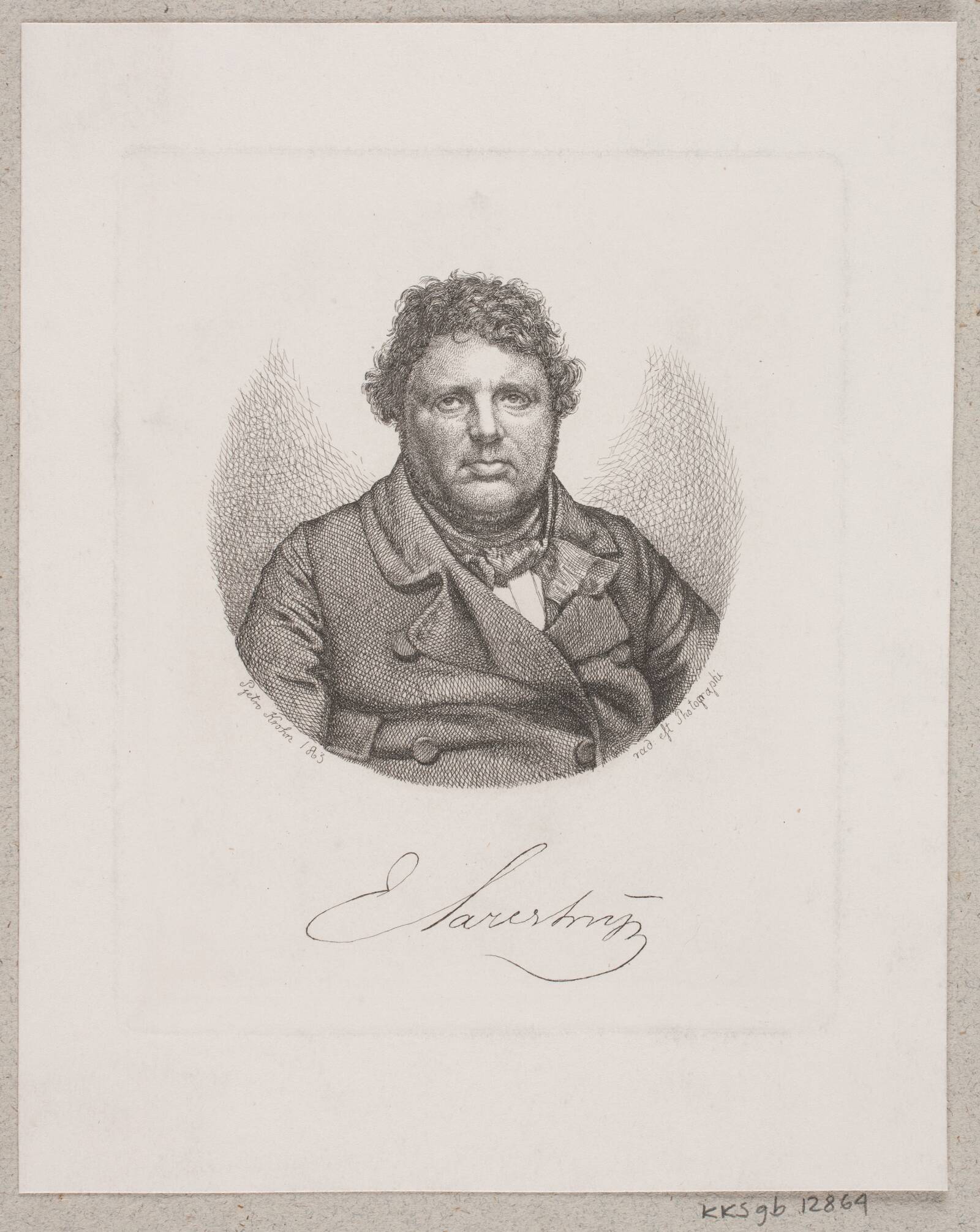 Emil Aarestrup, Pietro Købke Krohn, 1863