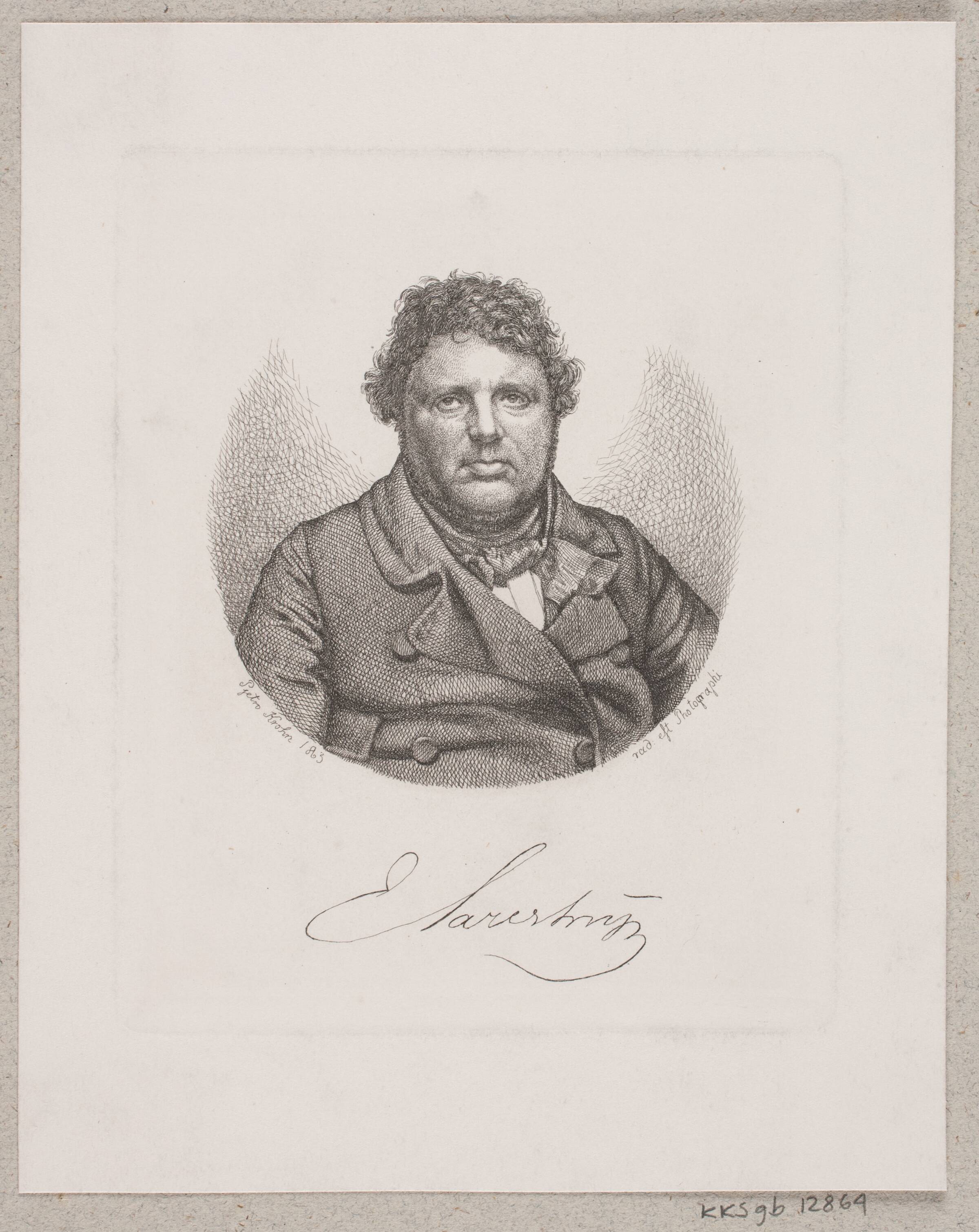 Emil Aarestrup, Pietro Købke Krohn, 1863