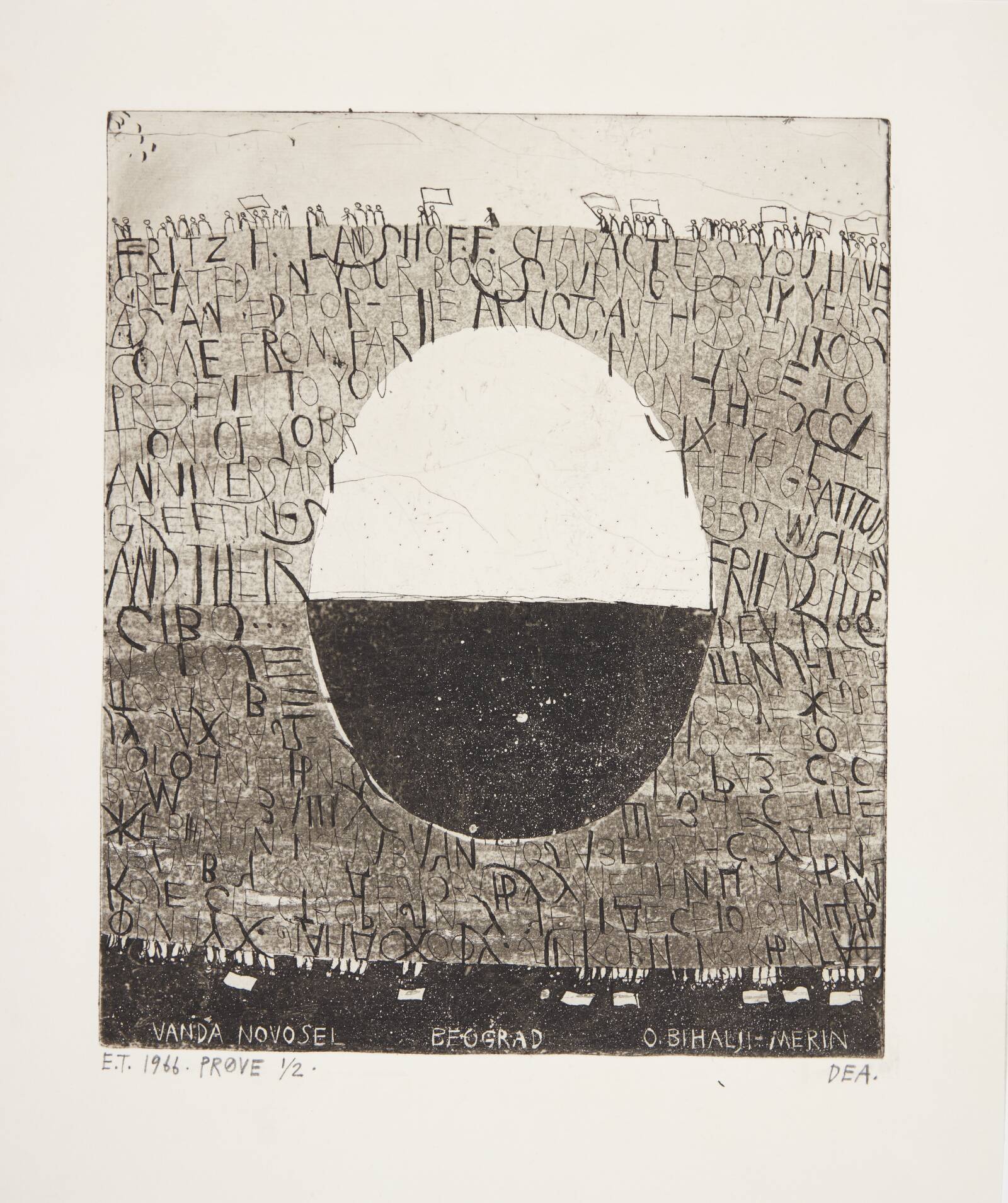 Bihaljis brev, Dea Trier Mørch, 1966