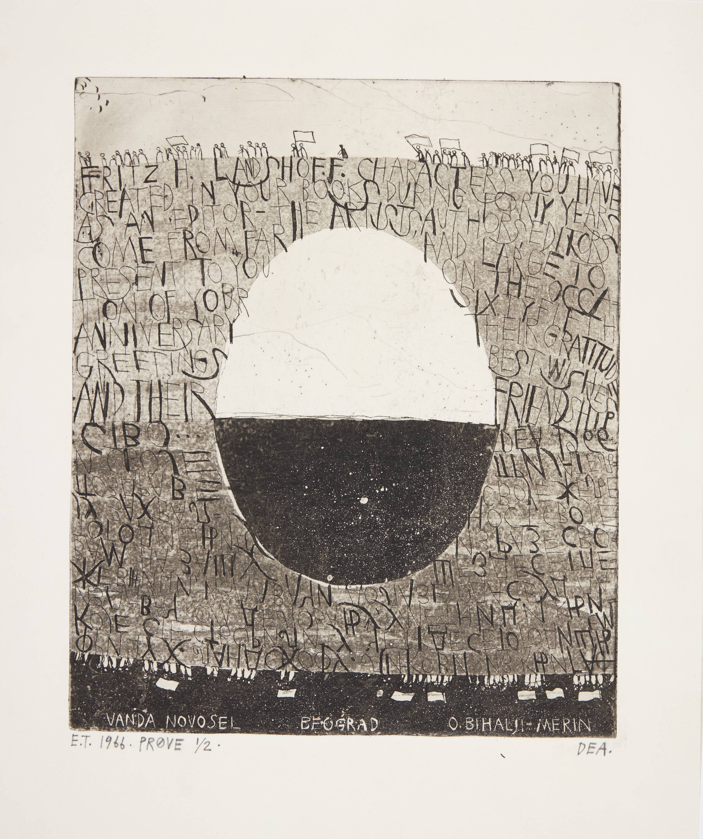 Bihaljis brev, Dea Trier Mørch, 1966