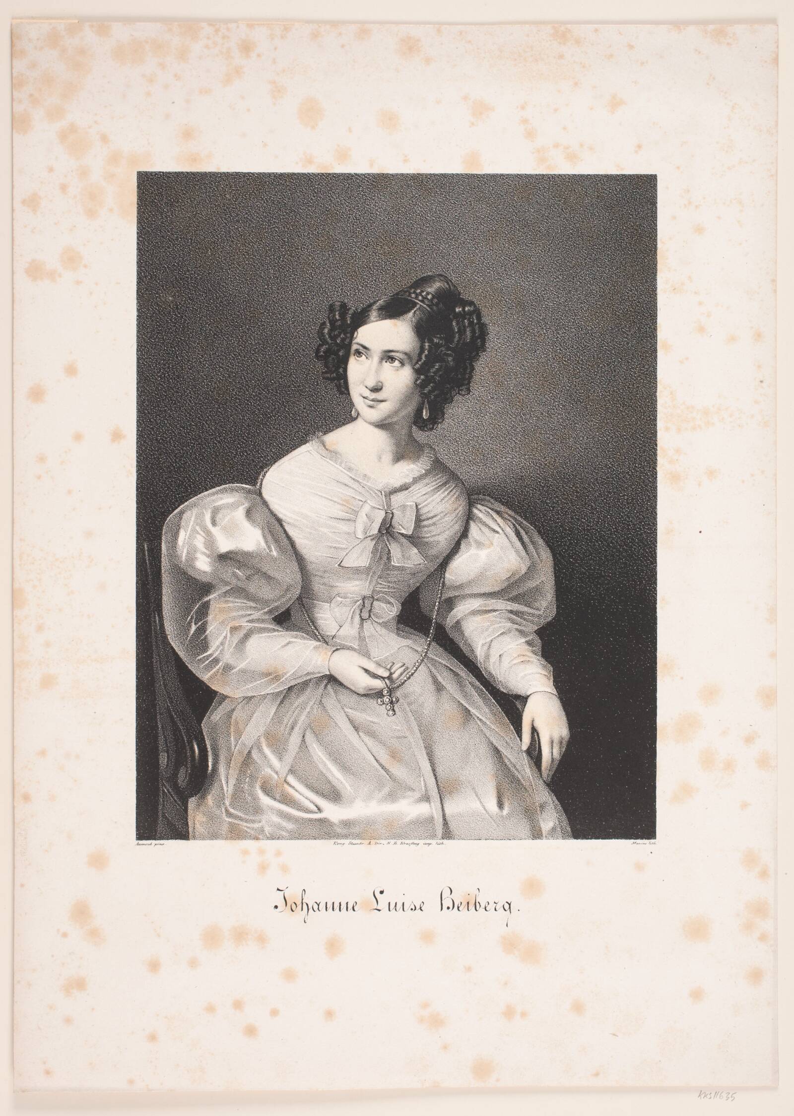 Johanne Louise Heiberg, David Monies, 1833