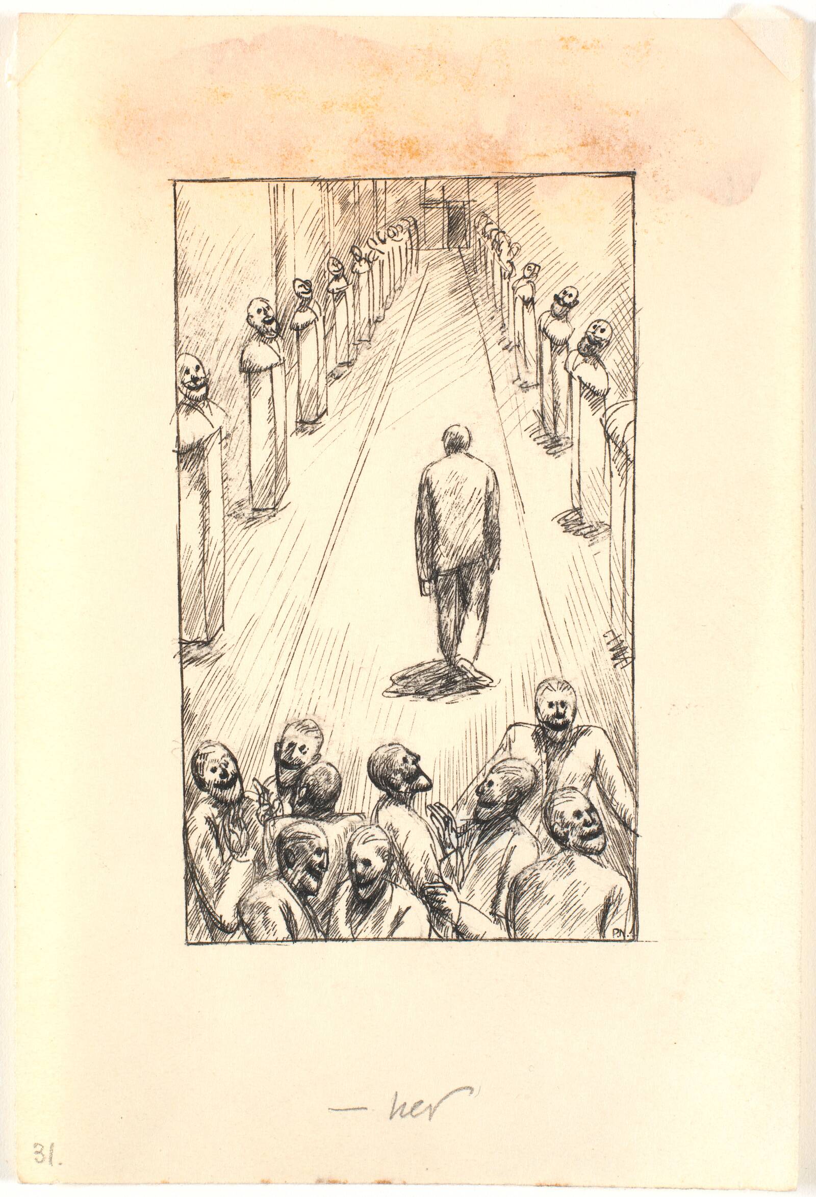 -heller ikke her, Palle Nielsen, 1949-1950