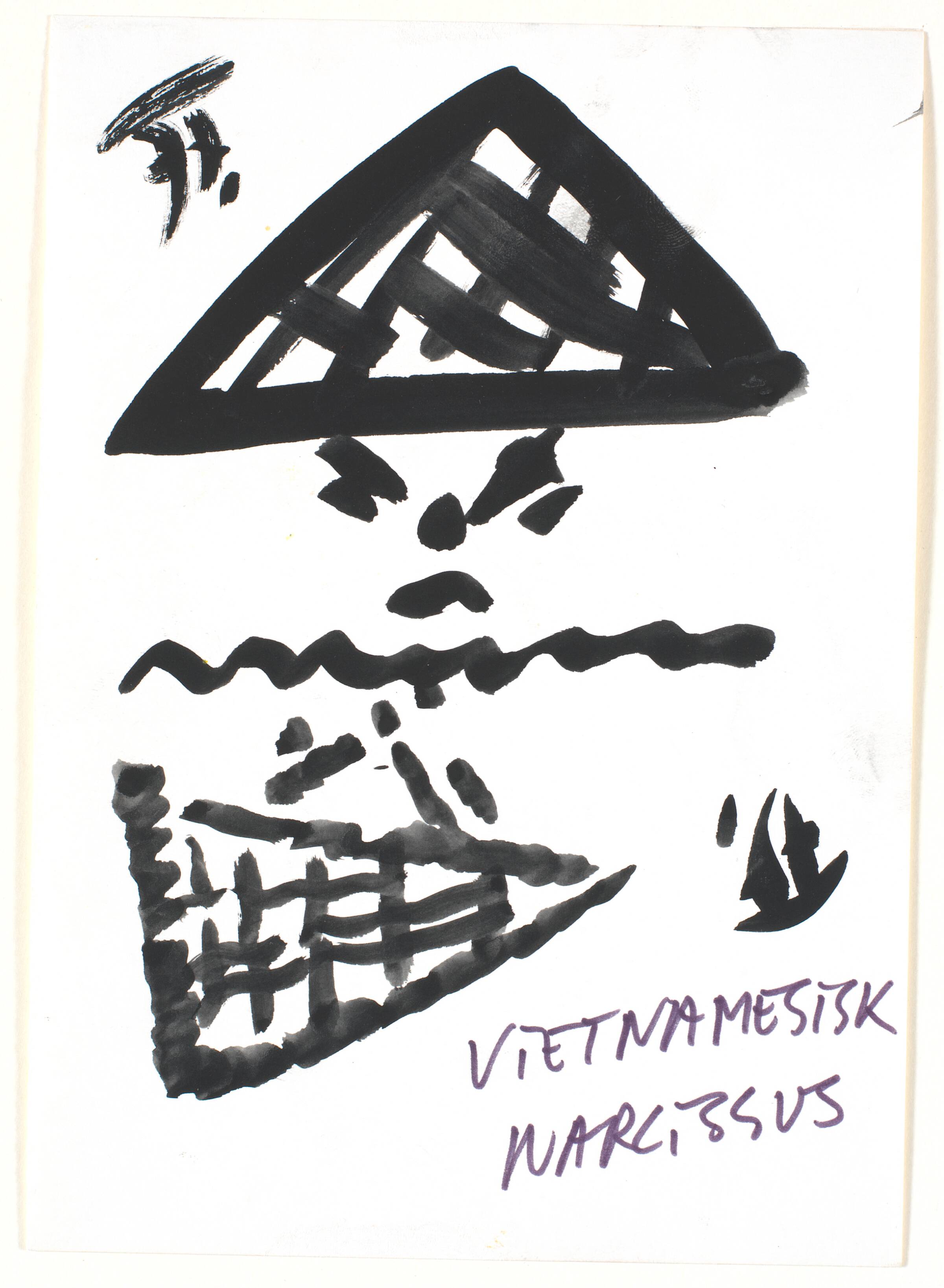 Vietnamesisk Narcissus, Claus Carstensen, 1982