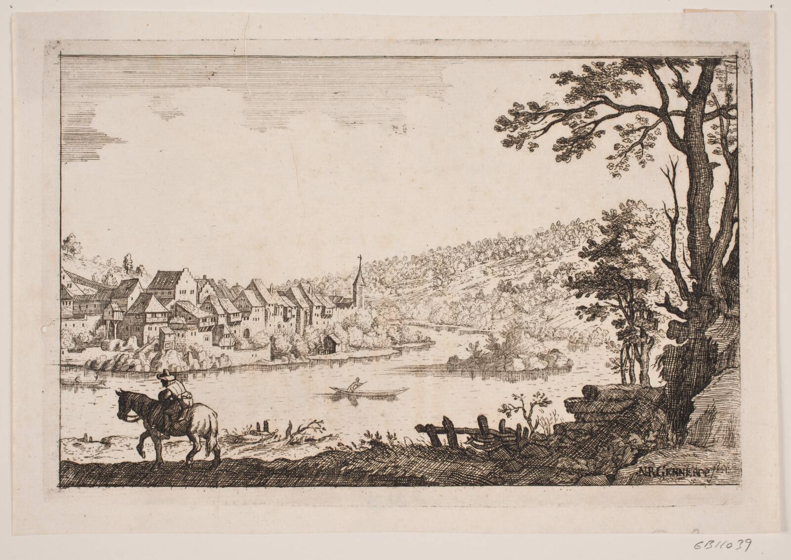 By ved en flod, Niels R. Gennerop, 1745-1749