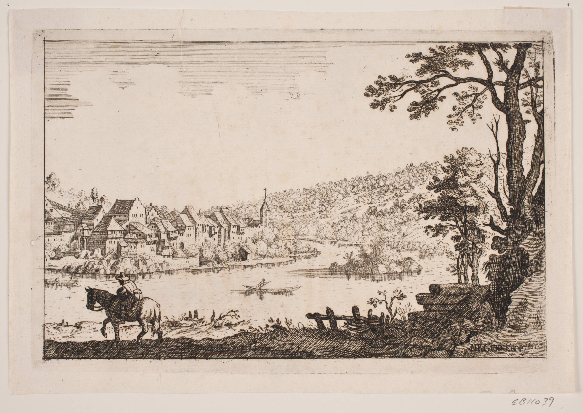 By ved en flod, Niels R. Gennerop, 1745-1749