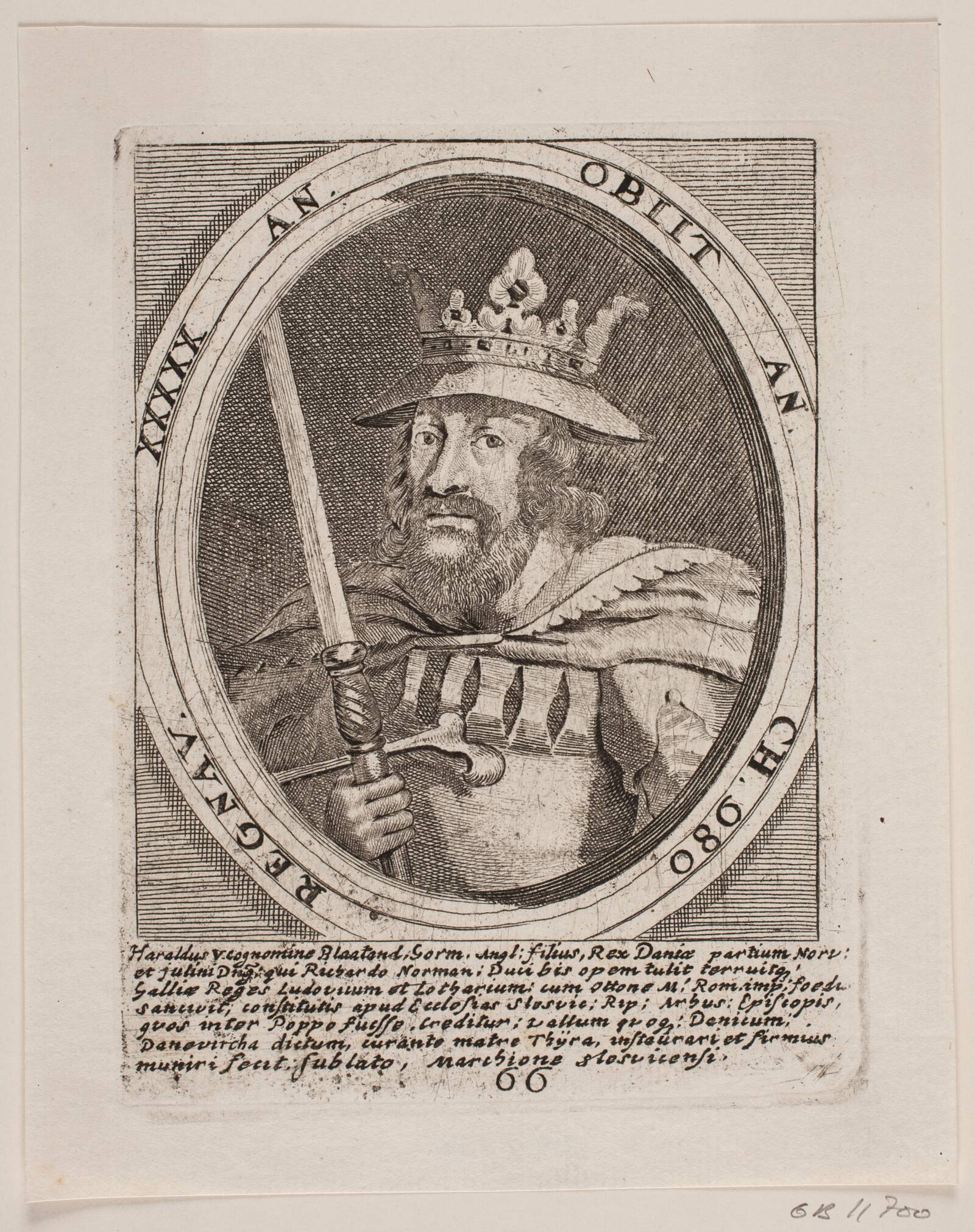 Harald Blåtand, Ubekendt, 1646