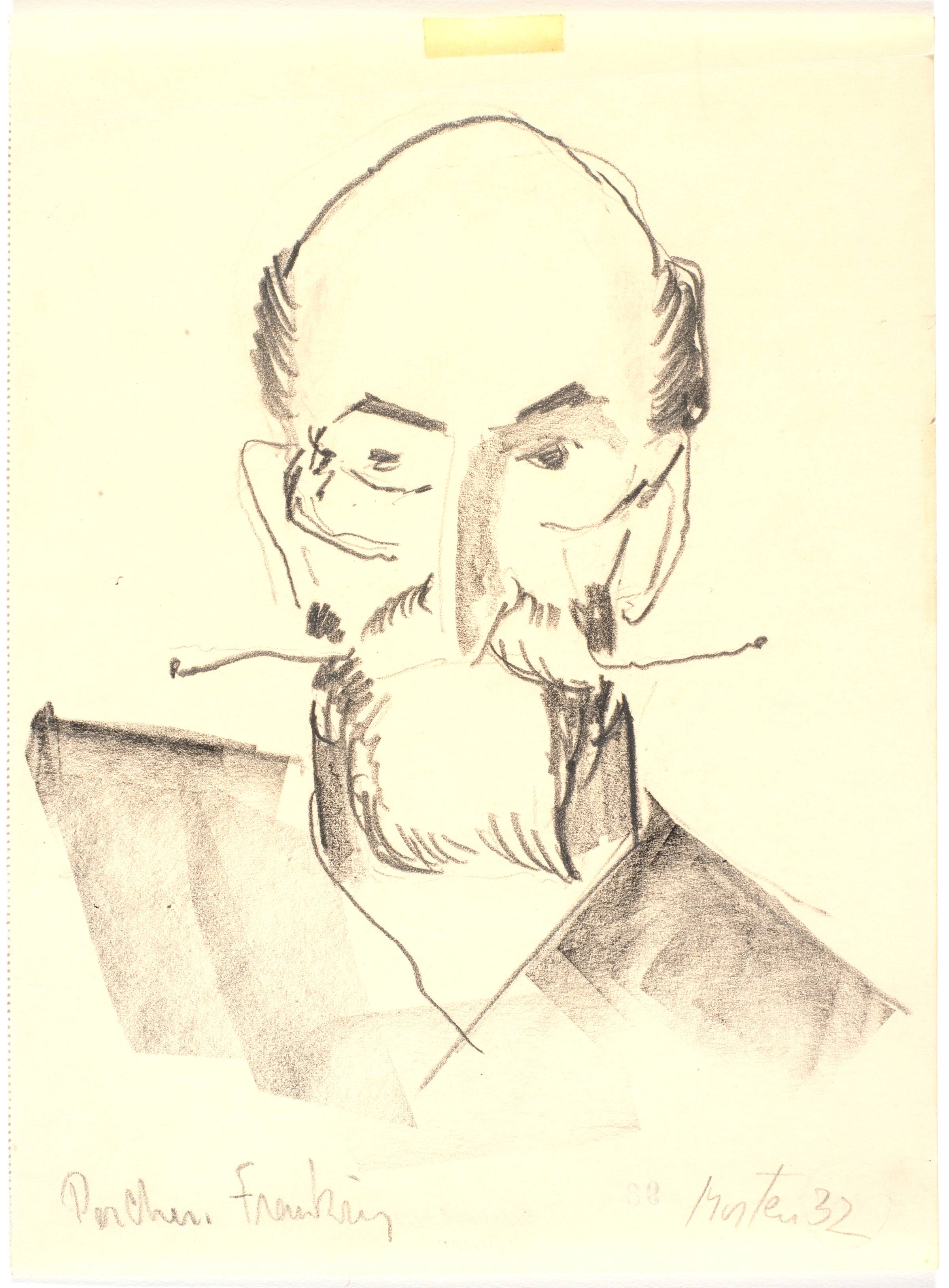 Portræt af Percher, Richard Mortensen, 1930-1933