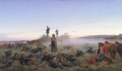 Morgenen efter slaget ved Isted den 25. juli 1850