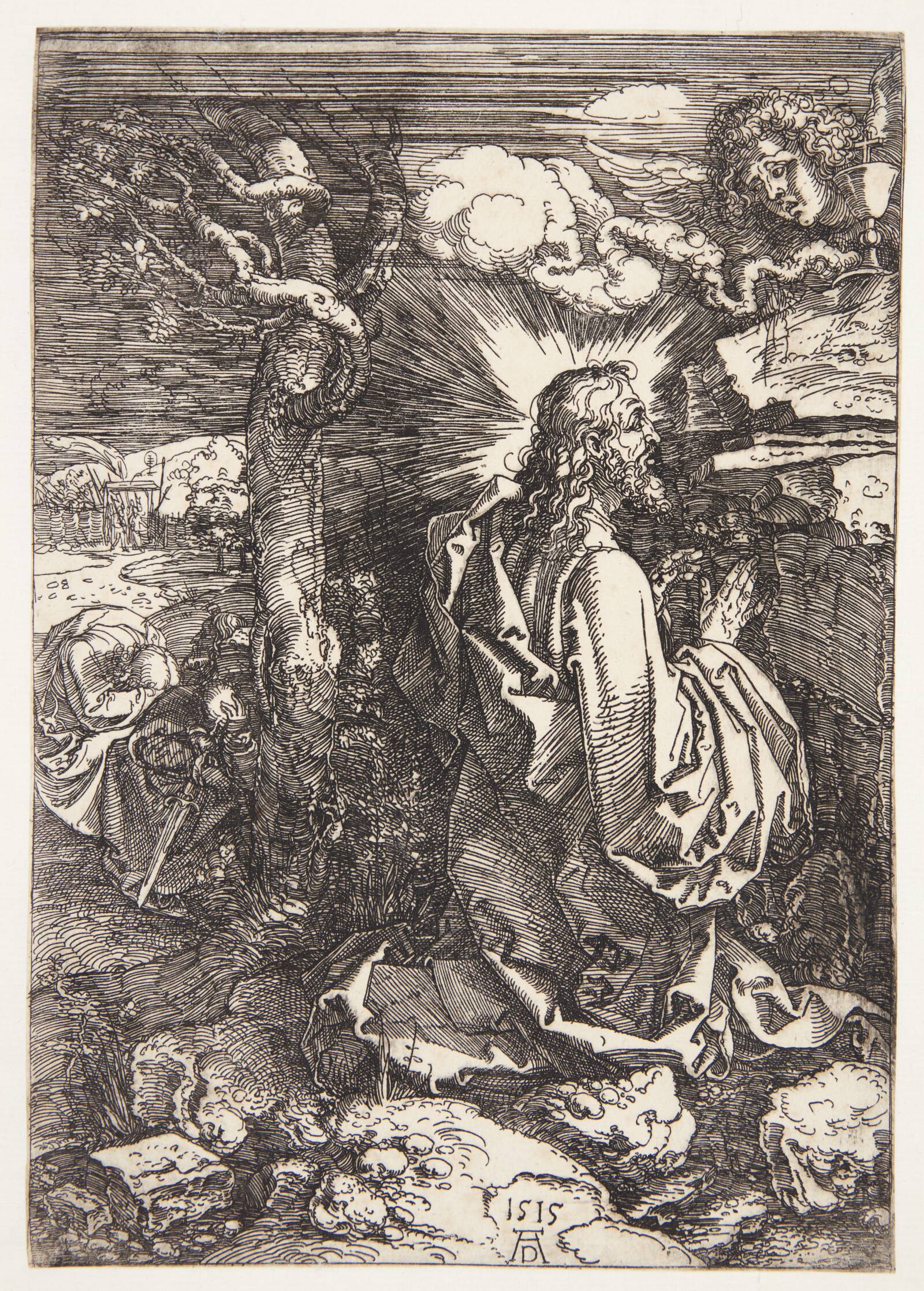 Christus i Gethsemane, Albrecht Dürer, 1515