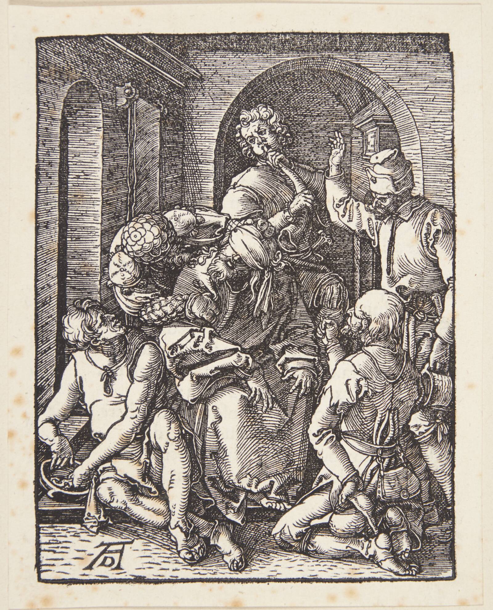 Bespottelsen, Albrecht Dürer, 1506-1509