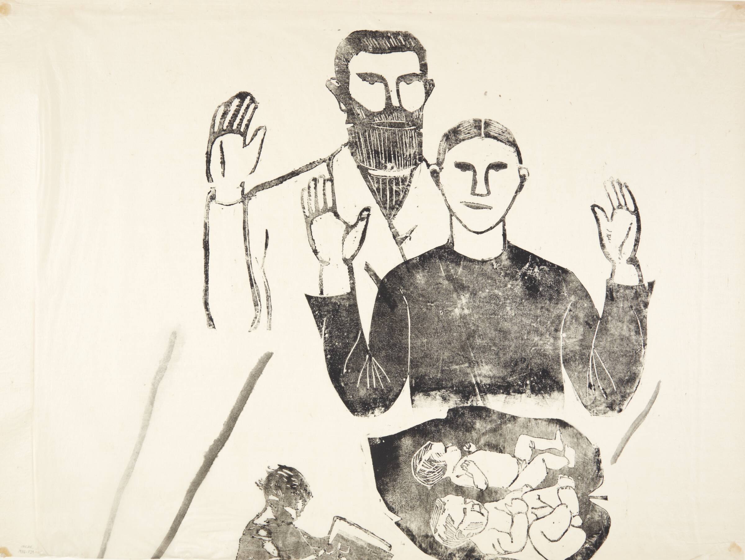 Familieglæde, Olivia Holm-Møller, 1875-1970