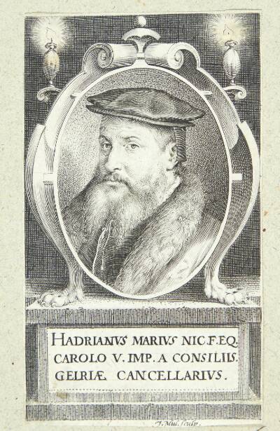 Portræt af Hadrian Marius Everhardi