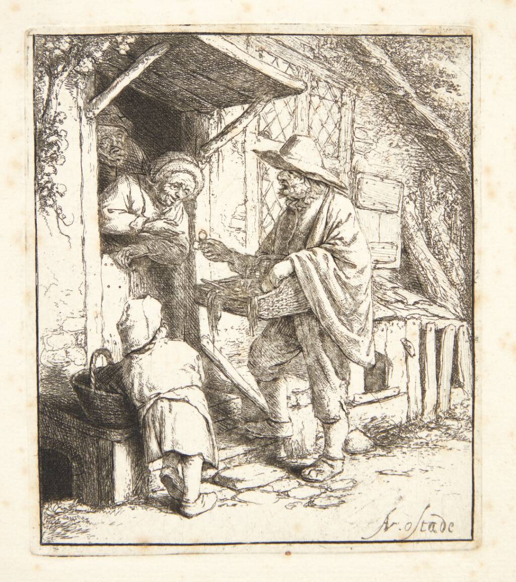 Brillesælgeren, Adriaen van Ostade, 1646