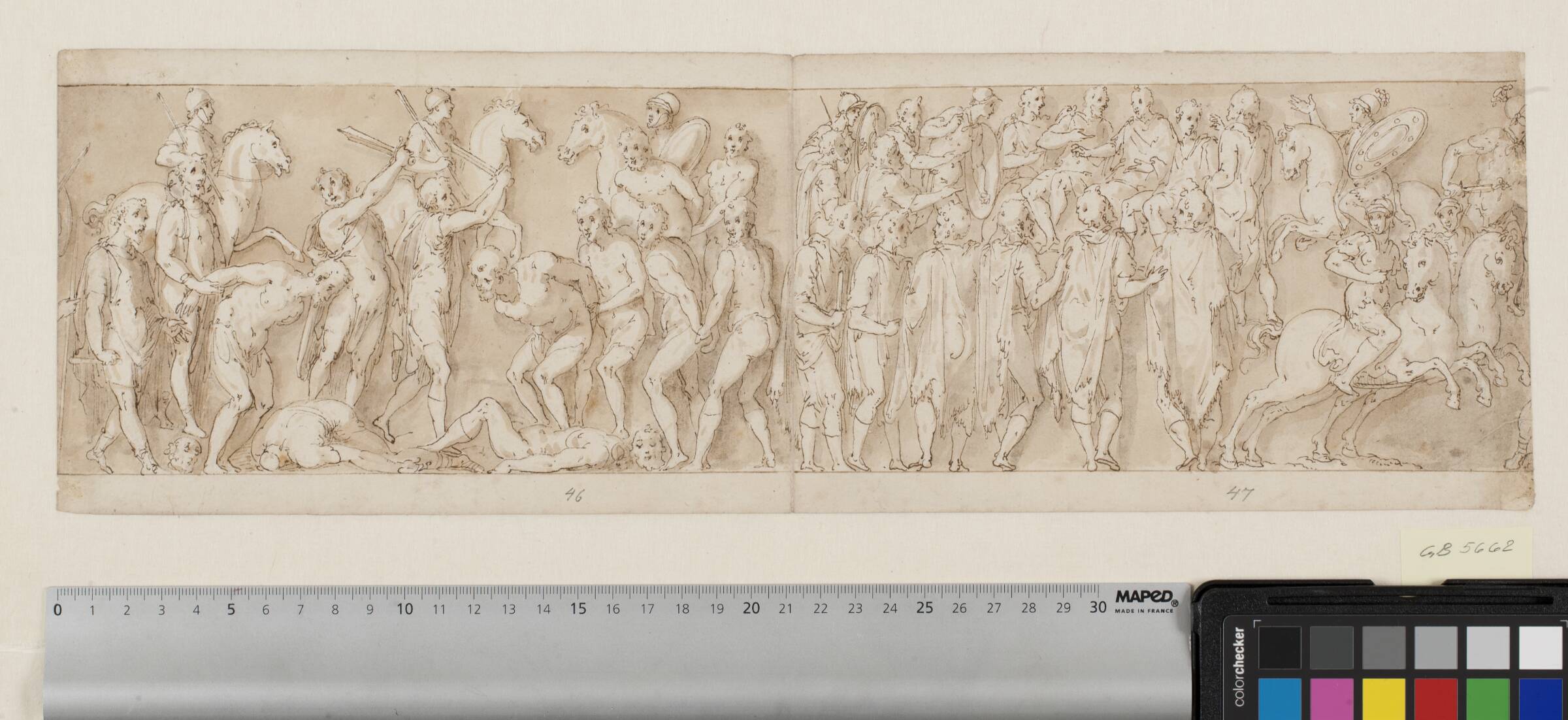 Germanske ledere halshugges; sarmaterne for det kejserlige koncil; begyndelse på et kavallerislag, Джованни Гуэрра, 1544-1618