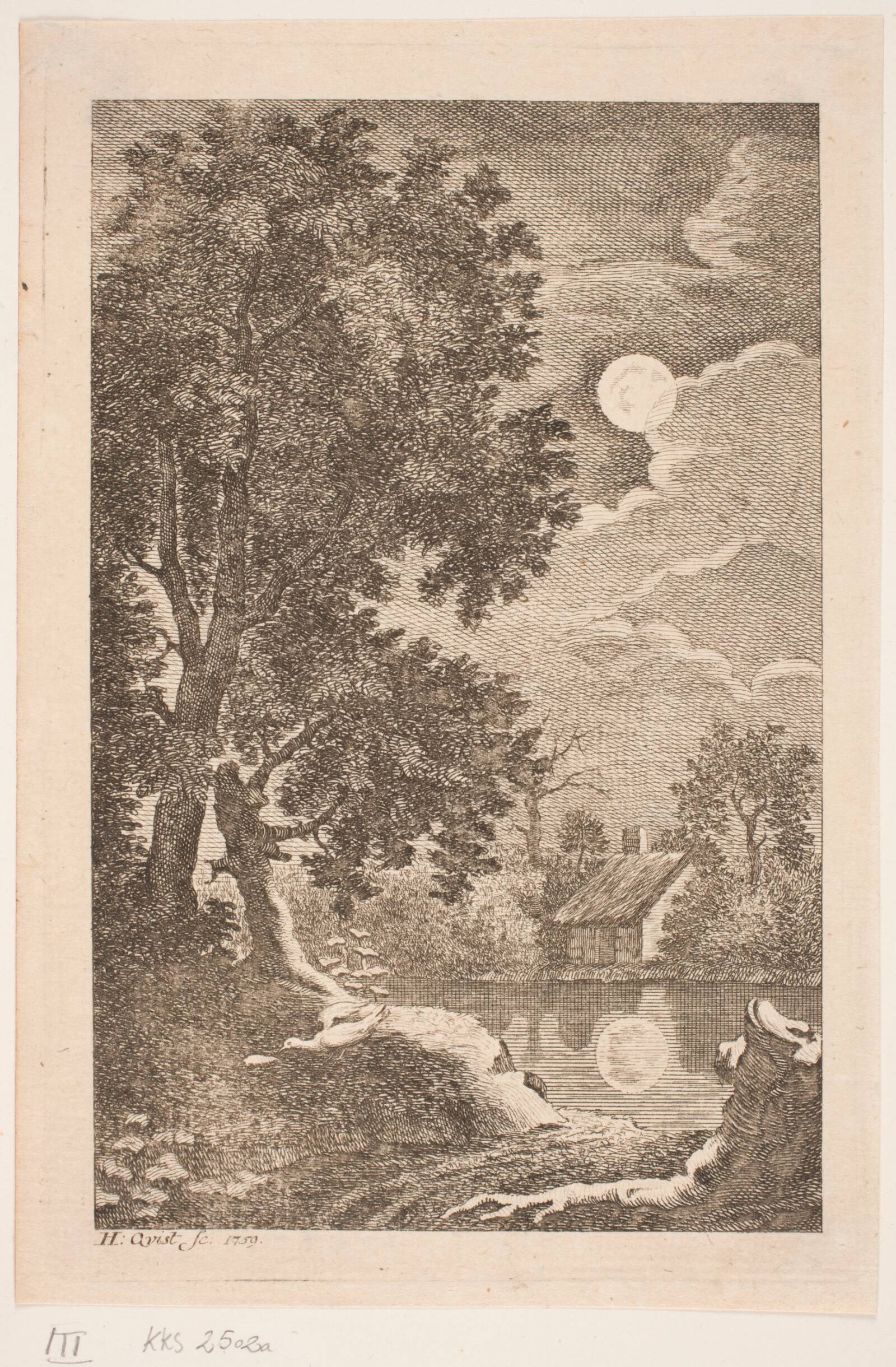 Nattergalen og St. Hans Ormen, Hans Quist, 1759