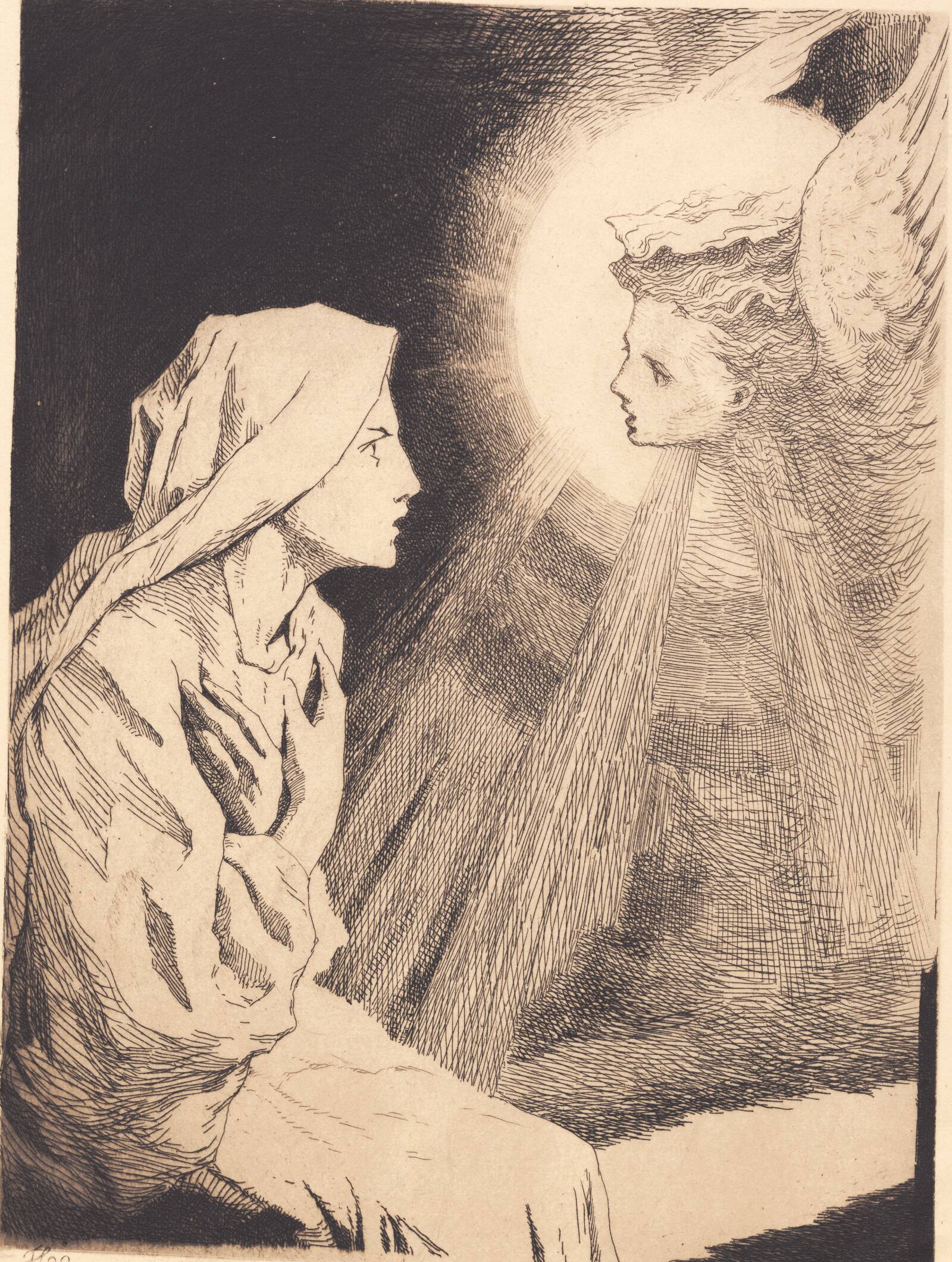 Bebudelsen, Frans Schwartz, 1899