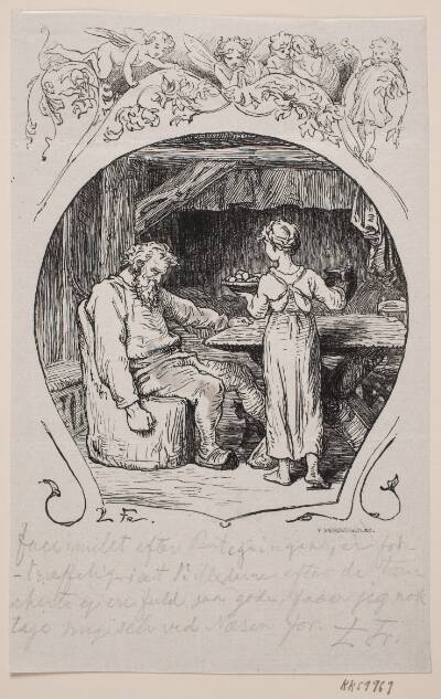 Illustration til "En moders barndomserindringer"
