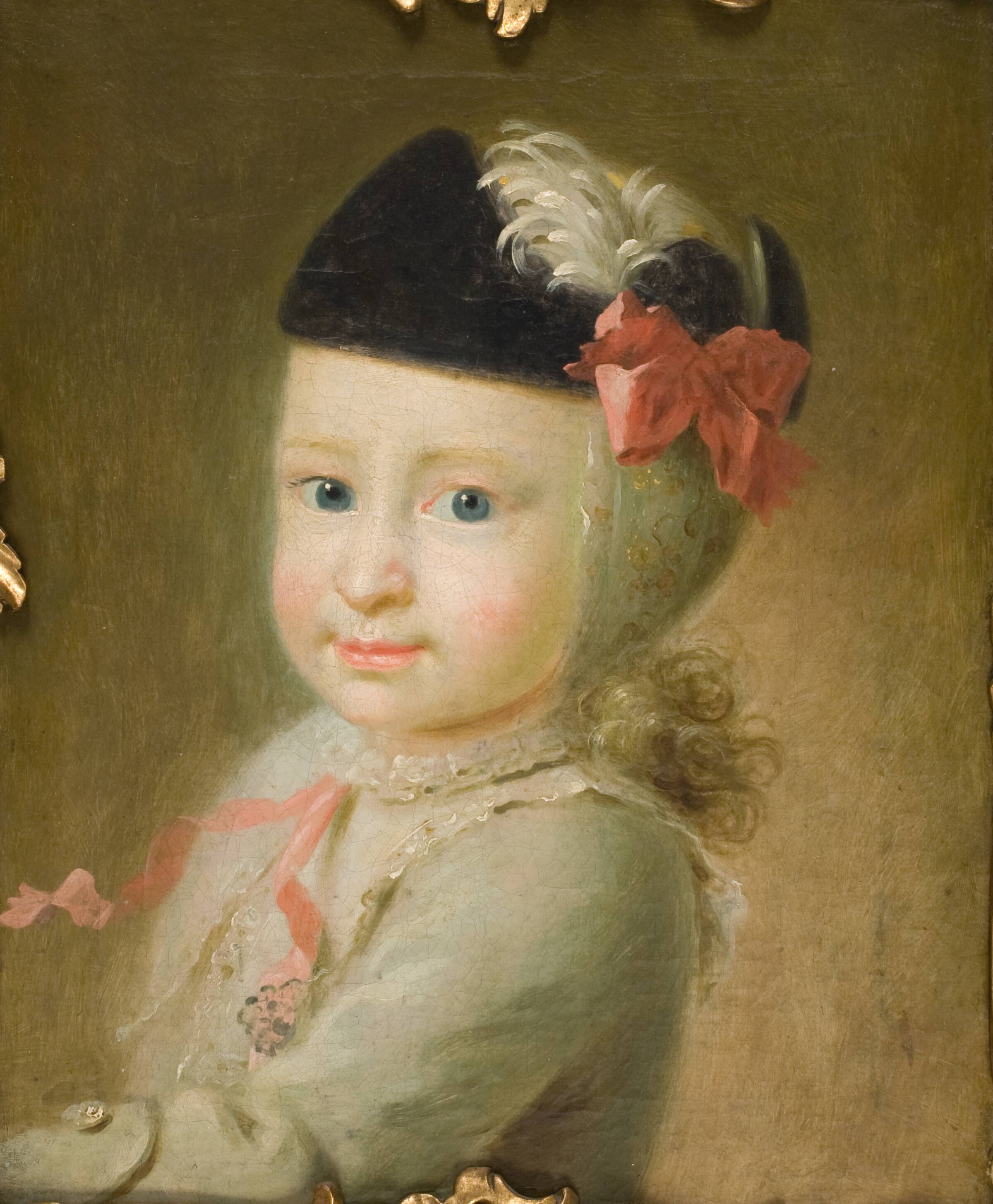 Barneportræt af senere dr. theol. Carl Christian Laurentius Birch, Johan Hörner, 1754-1757