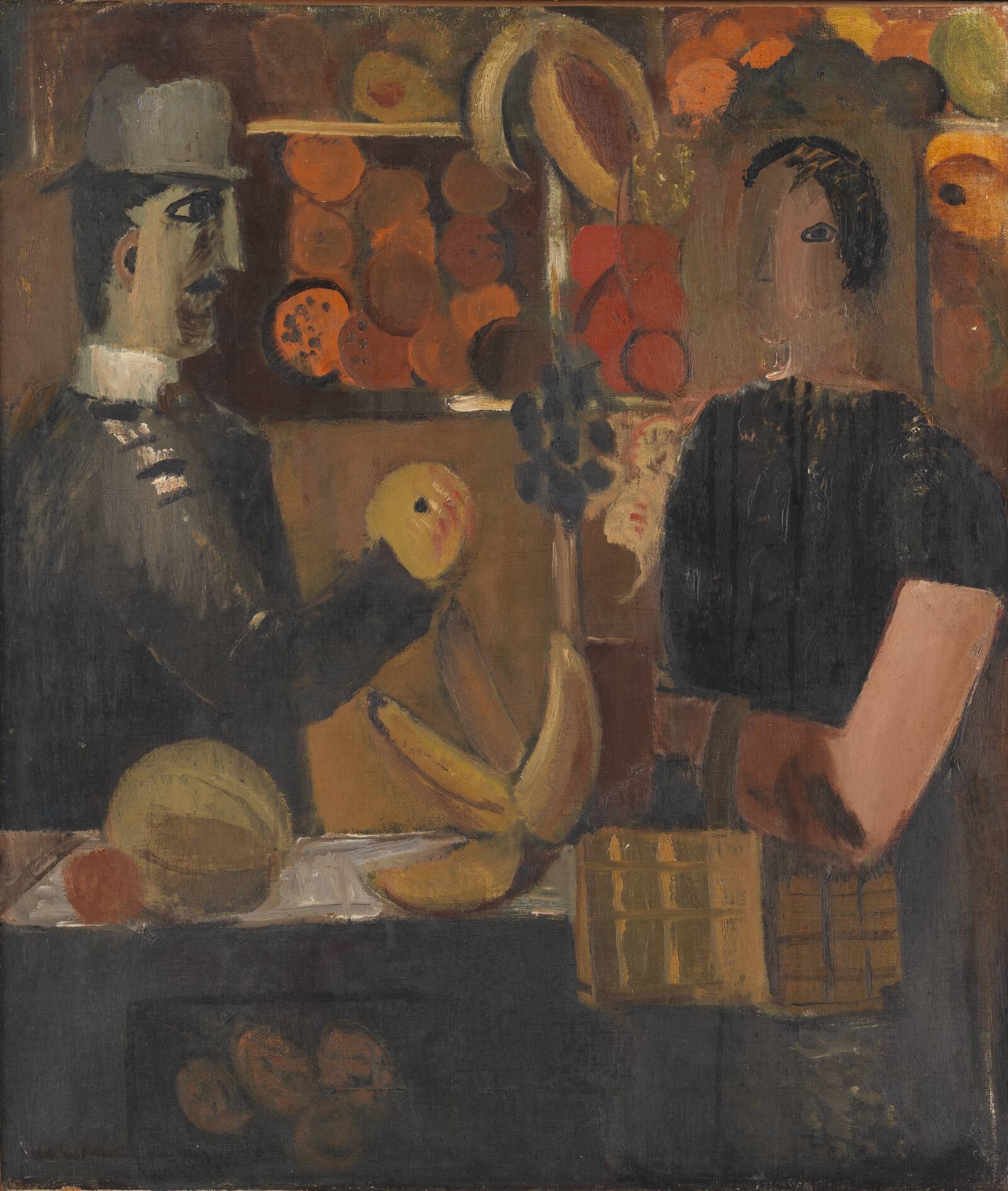 Frugthandler, Ebba Carstensen, 1922