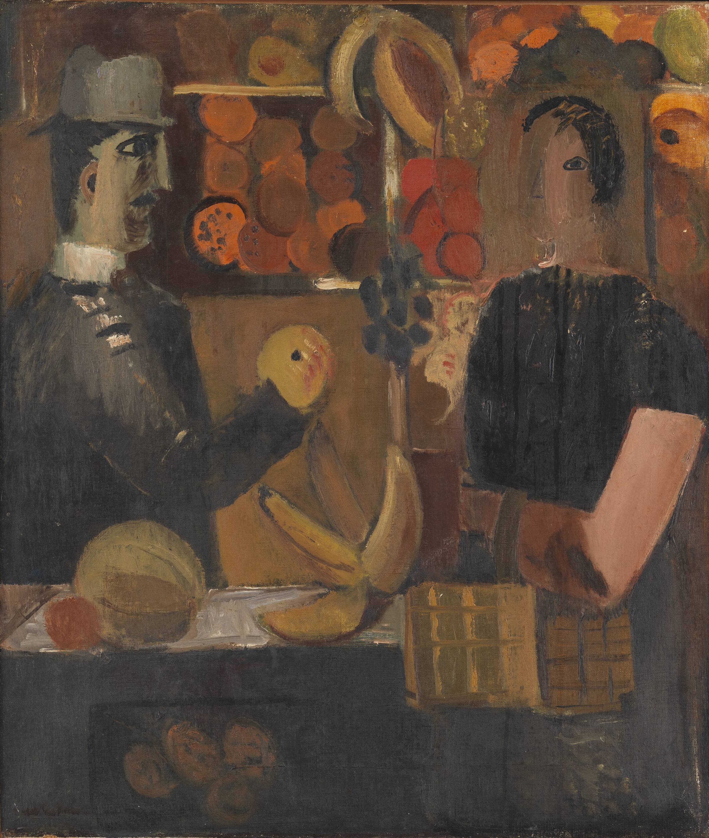 Frugthandler, Ebba Carstensen, 1922