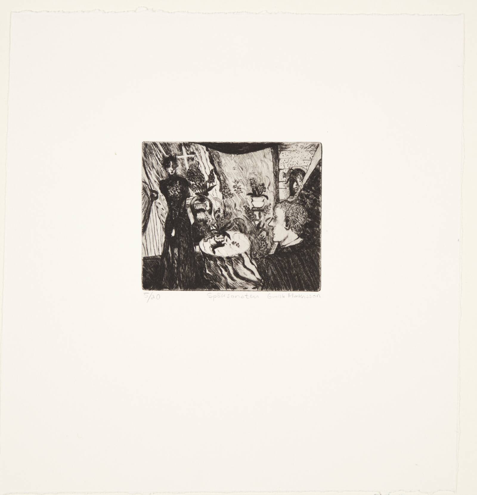 "Spöksonaten", Gunilla Martinsson, 1970-1980