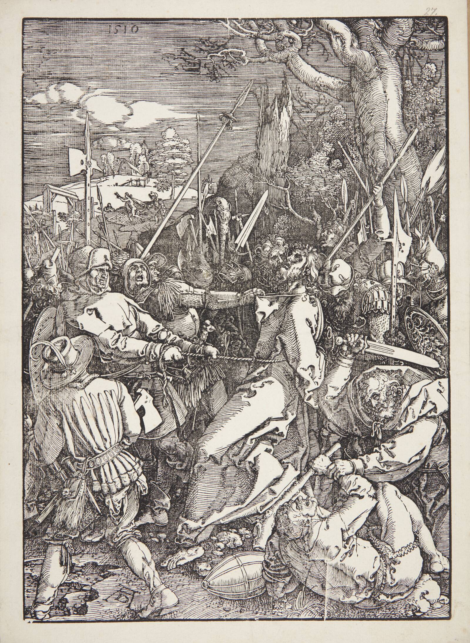 Kristi tilfangetagelse, Albrecht Dürer, 1510