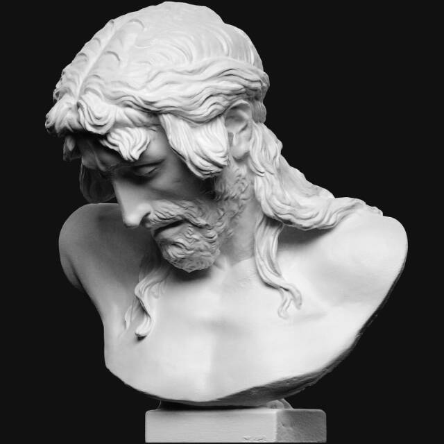 Christ on the crucifix 3D model