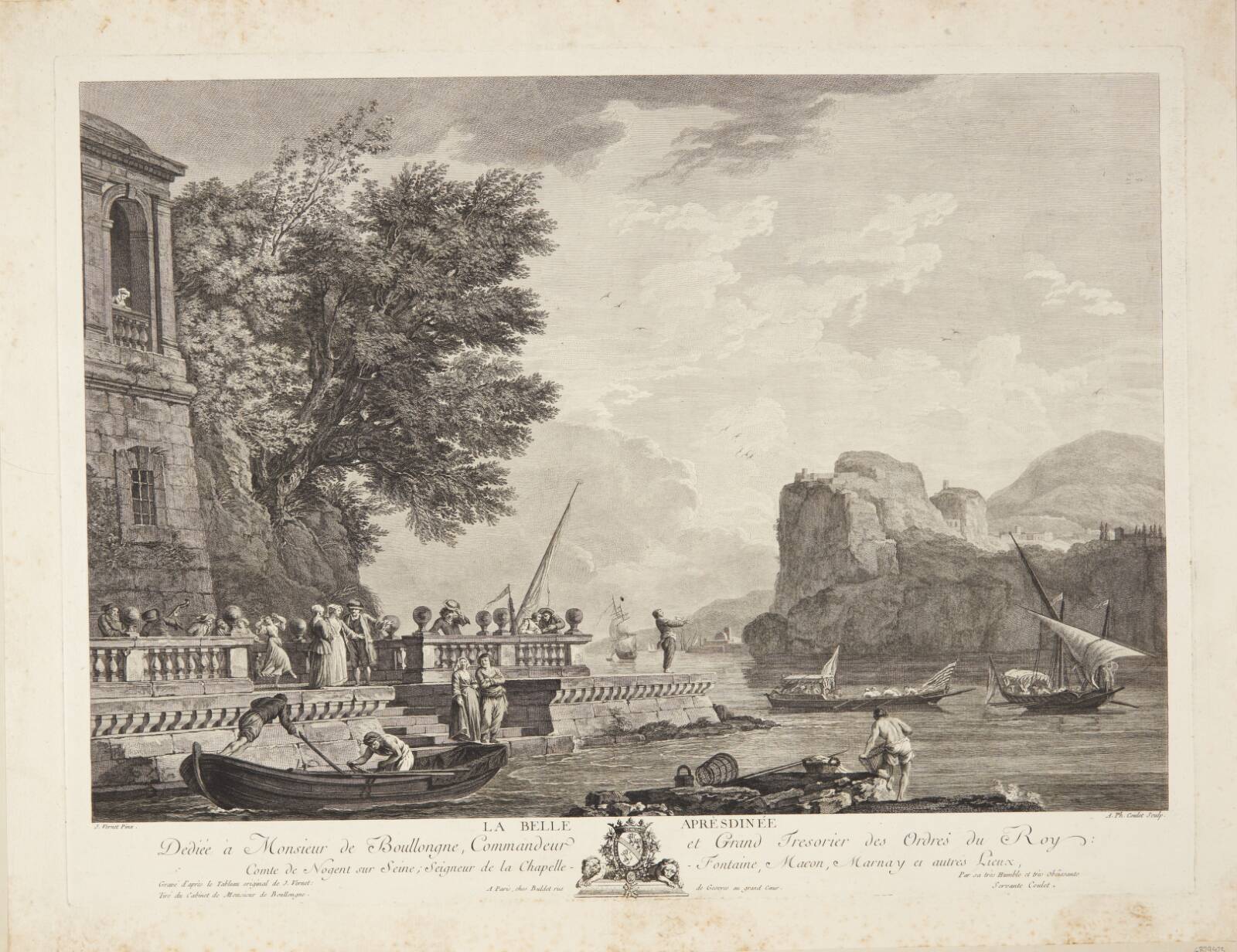 La Belle Après Dinée, Anne Philiberte Coulet, 1762