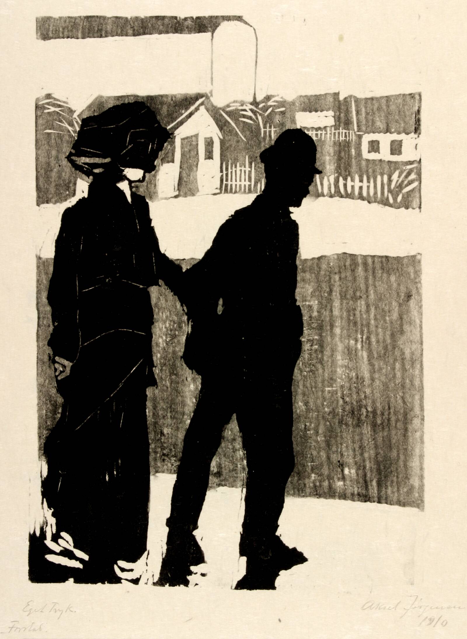 Forstad, Aksel Jørgensen, 1910